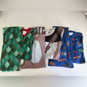 3 pair of size 12 Hanna Andersson boys Pajama Sets sold as one. All 3 for $25